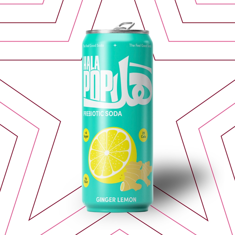 HalaPop - Ginger Lemon 250 ml