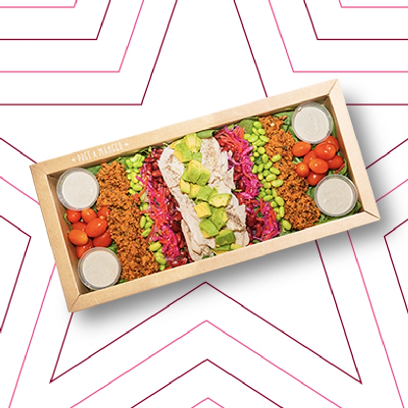 Chicken & Quinoa Salad platter