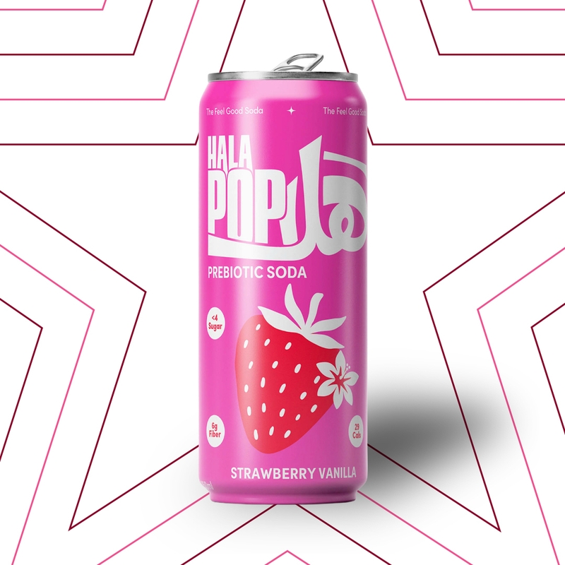 HalaPop - Strawberry & Vanilla 250 ml