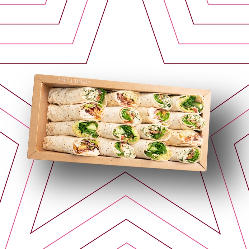 Wraps Selection Platter