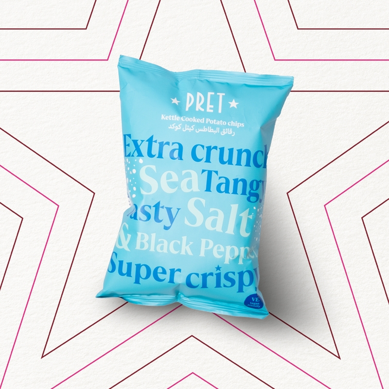 Sea Salt & Black Pepper Crisps