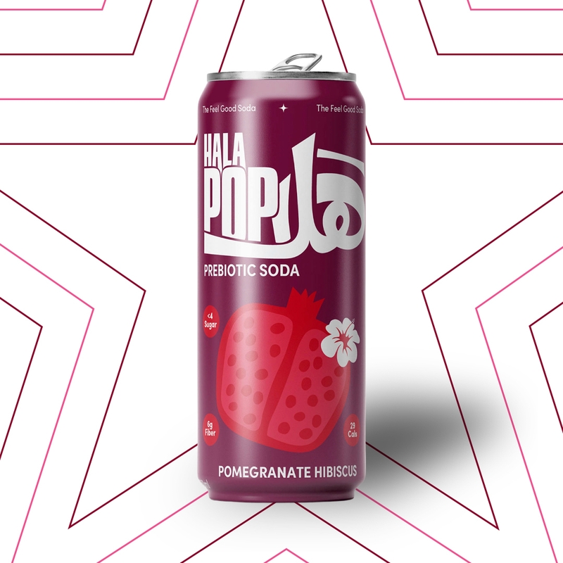 HalaPop - Pomegranate Hibiscus 250 ml