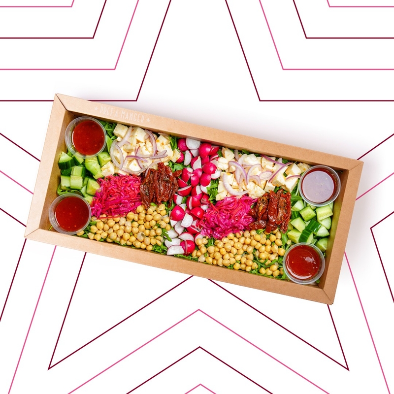 Halloumi & Honey Salad Platter